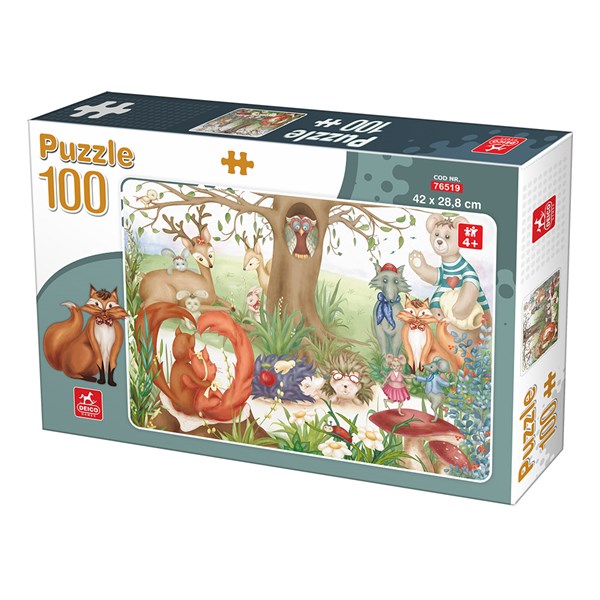 Deico (76519) - "Forest Animals" - 100 pièces