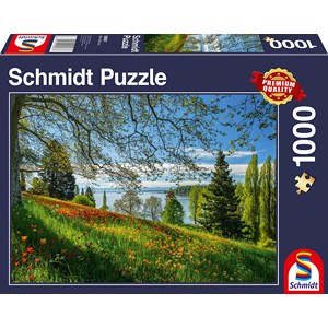 Schmidt Spiele (58967) - "Tulips Field, Mainau Island" - 1000 pièces