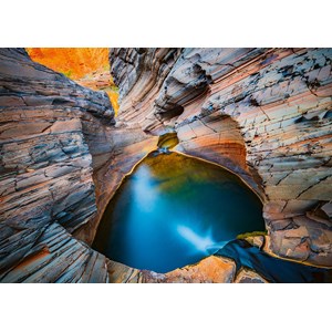 Schmidt Spiele (59922) - Mark Gray: "Indigo" - 1000 pièces