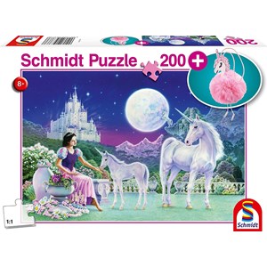 Schmidt Spiele (56373) - "Unicorn" - 200 pièces