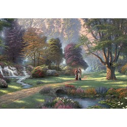 Schmidt Spiele (59677) - Thomas Kinkade: "Spirit, Way of Faith" - 1000 pièces