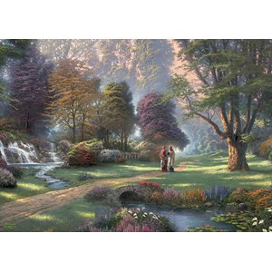 Schmidt Spiele (59677) - Thomas Kinkade: "Spirit, Way of Faith" - 1000 pièces