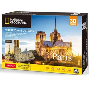 Cubic Fun (ds0986h) - "Notre-Dame de Paris" - 128 pièces