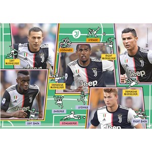Clementoni (27131) - "Puzzle Juventus" - 104 pièces