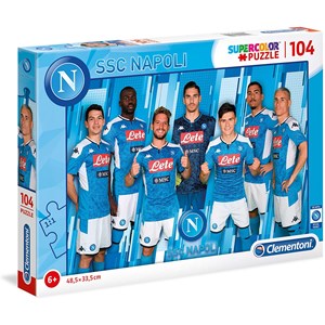 Clementoni (27137) - "SSC Napoli 2020" - 104 pièces