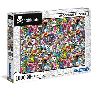 Clementoni (39555) - "Tokidoki" - 1000 pièces