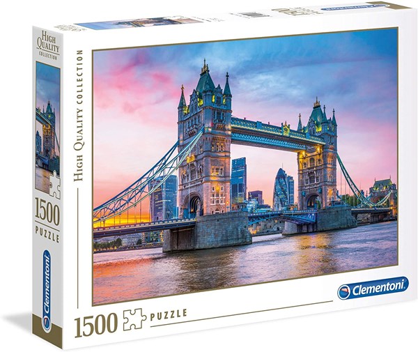 Clementoni (31816) - "Tower Bridge Sunset" - 1500 pièces