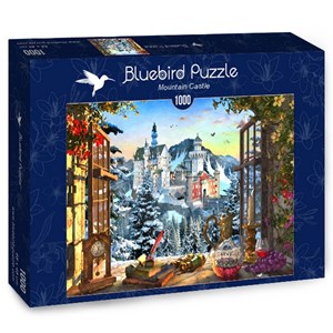 Bluebird Puzzle (70122) - "Mountain Castle" - 1000 pièces