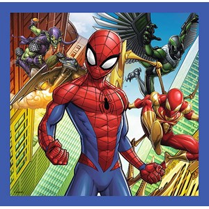 4 Puzzles - Spiderman Ravensburger-07363 12 pièces Puzzles - Super