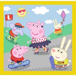 Trefl (34849) - "Peppa's happy day, Peppa Pig" - 20 36 50 pièces
