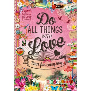 Educa (17086) - "Do All Things With Love" - 500 pièces