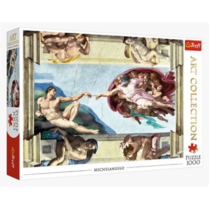 Trefl (10590) - Michelangelo: "The Creation of Adam" - 1000 pièces