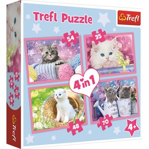 Trefl (34330) - "Kittens" - 35 48 54 70 pièces