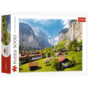 Trefl (33076) - "Lauterbrunnen, Switzerland" - 3000 pièces