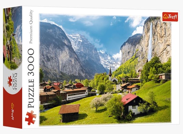 Trefl (33076) - "Lauterbrunnen, Switzerland" - 3000 pièces