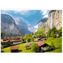 Trefl (33076) - "Lauterbrunnen, Switzerland" - 3000 pièces