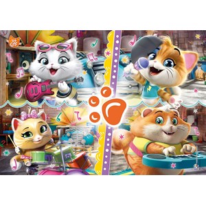 Clementoni (27539) - "44 Cats" - 104 pièces