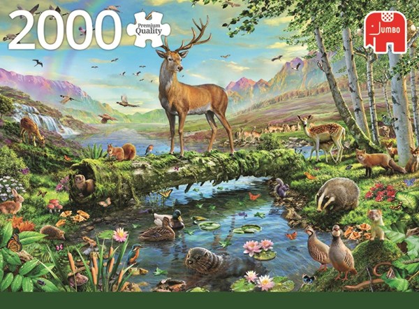 Jumbo (18357) - "Wildlife Splendour" - 2000 pièces