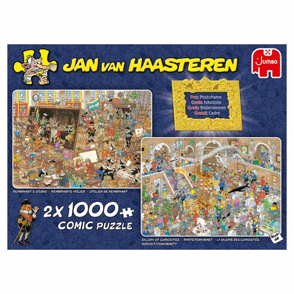 Jumbo (20032) - Jan van Haasteren: "A Trip to the Museum" - 1000 pièces