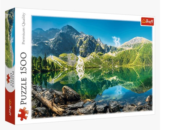 Trefl (26167) - "Morskie Oko Lake, Tatras, Poland" - 1500 pièces
