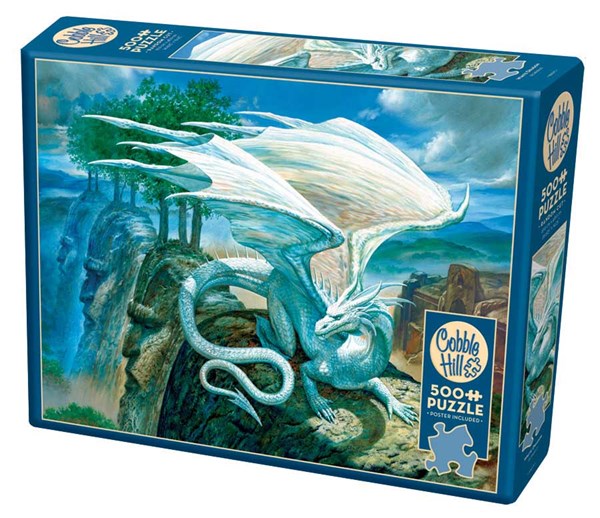 Cobble Hill (85071) - Ciruelo: "White Dragon" - 500 pièces