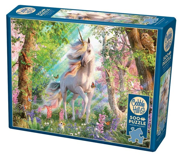 Cobble Hill (85084) - David Penfound: "Unicorn in the Woods" - 500 pièces
