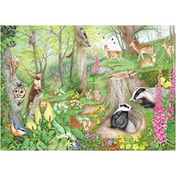 Falcon (11322) - Anne Searle: "Woodland Wildlife" - 1000 pièces