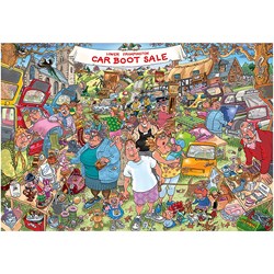 Jumbo (19184) - "Original 35, Car Boot Sale" - 1000 pièces