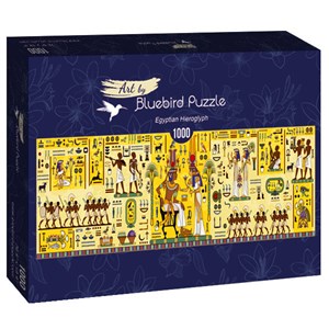 Bluebird Puzzle (60099) - "Egyptian Hieroglyph" - 1000 pièces