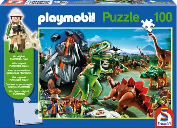 Schmidt Spiele (56042) - "In Dino Country" - 100 pièces