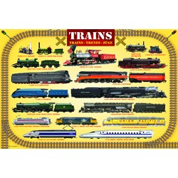 Eurographics (8100-0090) - "Trains" - 100 pièces