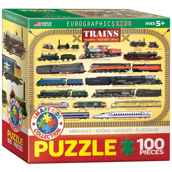 Eurographics (8100-0090) - "Trains" - 100 pièces
