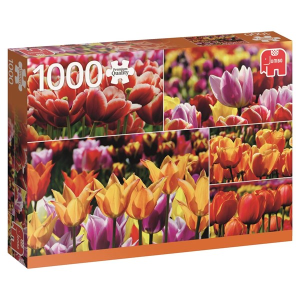 Jumbo (18364) - "Tulipes" - 1000 pièces