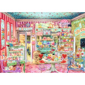 Ravensburger (19599) - Aimee Stewart: "The Candy Shop" - 1000 pièces