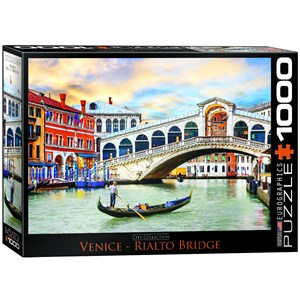 Eurographics (6000-0766) - "Pont Rialto, Venise" - 1000 pièces