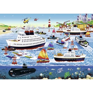 Ravensburger (08793) - "Happy Harbor" - 35 pièces