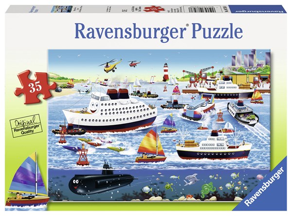 Ravensburger (08793) - "Happy Harbor" - 35 pièces