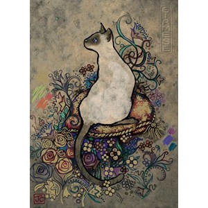 Heye (29610) - Jane Crowther: "Siamois" - 1000 pièces