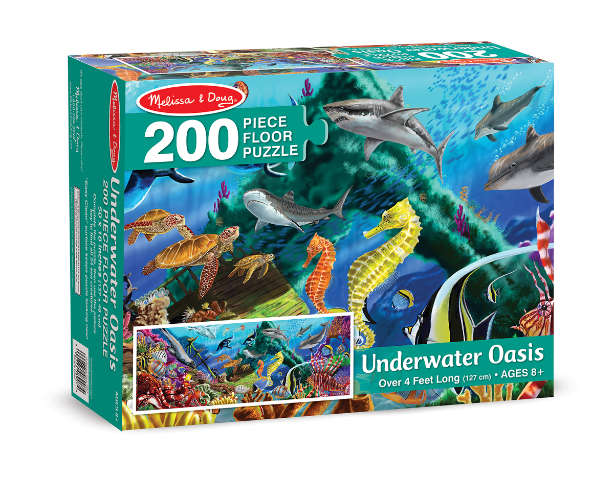 Melissa and Doug 8907 Underwater Oasis 200 pieces