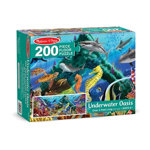 Melissa and Doug (8907) - "Underwater Oasis" - 200 pièces