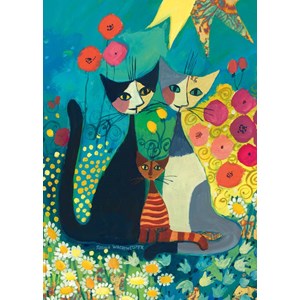Heye (29616) - Rosina Wachtmeister: "Le parterre de fleurs" - 1000 pièces