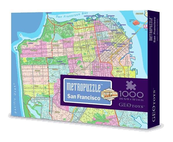 Geo Toys (GEO 214) - "San Francisco Mypuzzle" - 1000 pièces