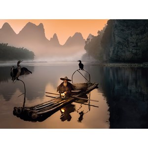 Clementoni (35022) - "Le Vieux Pêcheur" - 500 pièces