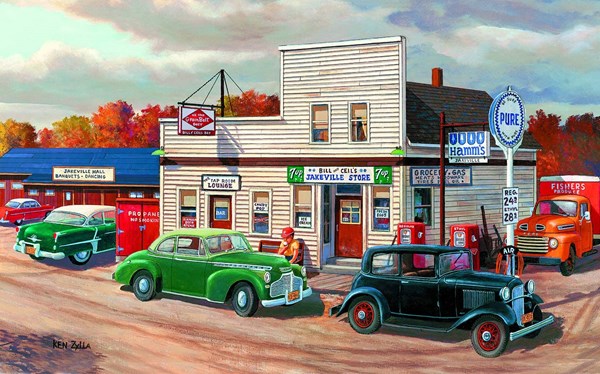 SunsOut (39874) - Ken Zylla: "Jakeville" - 300 pièces