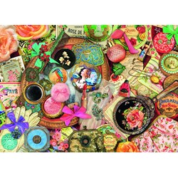 Ravensburger (19586) - Aimee Stewart: "Vintage Collage" - 1000 pièces