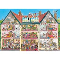 Jumbo (19000) - Jan van Haasteren: "Anniversary Gift Box" - 1000 pièces