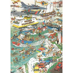 Jumbo (19000) - Jan van Haasteren: "Anniversary Gift Box" - 1000 pièces