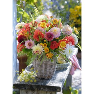 Ravensburger (14343) - "Beautiful Flowers" - 500 pièces