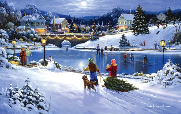 SunsOut (75172) - George Kovach: "Joyful Season" - 550 pièces