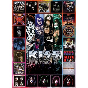 Eurographics (6000-5305) - "KISS The Albums" - 1000 pièces